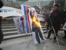 La oficina presidencial surcoreana hizo público hoy un comunicado pidiendo a la opinión pública que apoye los Juegos de PyeongChang. EFE/K. Chul-Soo