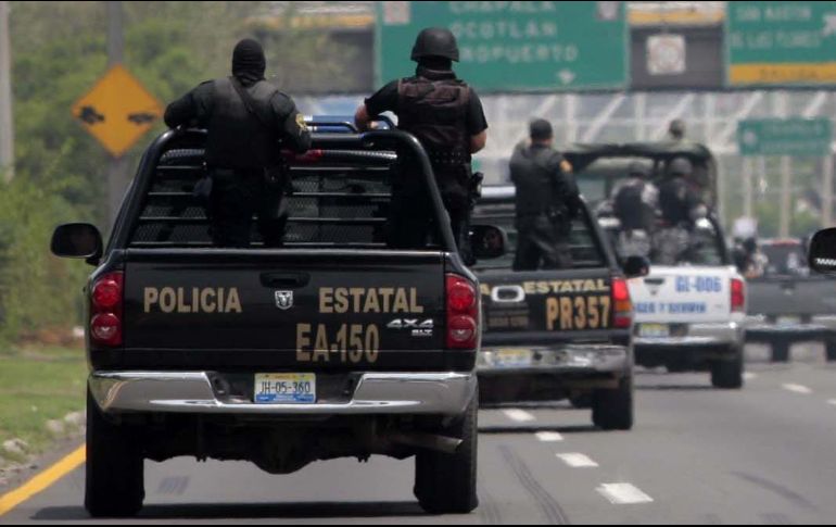 Al lugar acudieron en apoyo policías del municipio de Cuautepec y Singuilucan, así como agentes estatales. EL INFORMADOR / ARCHIVO