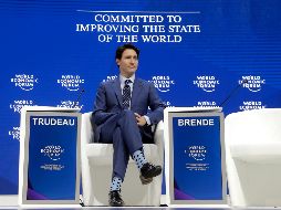 En el WEF, el primer ministro canadiense, Justin Trudeau. anunció el éxito de las negociaciones. AP/M. Schreiber