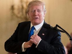 Trump advirtió que los detalles están siendo resueltos por sus abogados. EFE / M. Reynolds