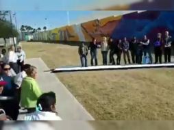 Hasta el momento no han precisado a qué distancia ocurrió el tiroteo, pero se aclaró que los disparos no se dirigían al evento; no hay heridos. TWITTER / @Seguridad_Tam