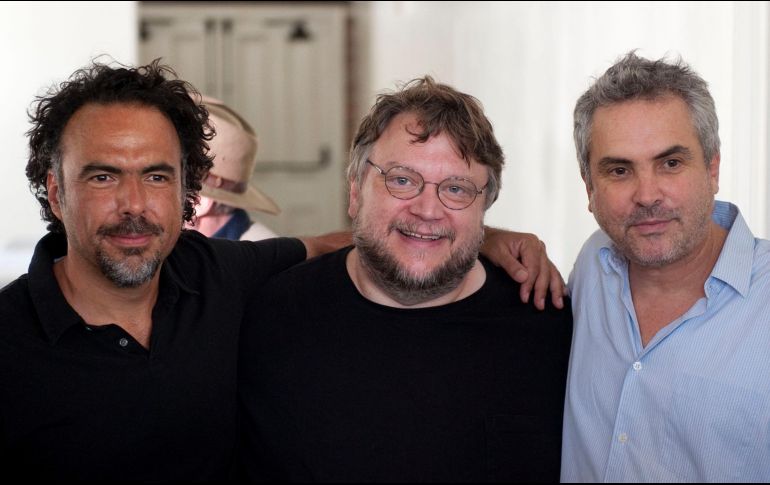 Junto con Alfonso Cuarón (i), Guillermo del Toro (c) 0y Alejandro González Iñárritu (d) son los directores mexicanos más reconocidos en el mundo. AP / Archivo