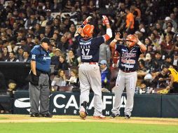 Con la victoria, los Mayos emparejaron la serie 2-2 y ahora ambos equipos están a dos victorias del título. TWITTER/@LMPbeisbol