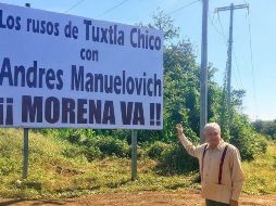 El precandidato aprovechó para tomarse una foto. TWITTER/@zoerobledo