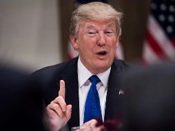 El miércoles pasado, Donald Trump aseguró estar dispuesto a apoyar una vía a la ciudadanía para los “dreamers”. AFP / N. Kamm