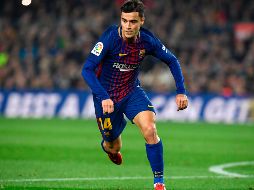 El brasileño entró al campo en el segundo tiempo, el lugar de Andrés Iniesta. AFP/L. Gene