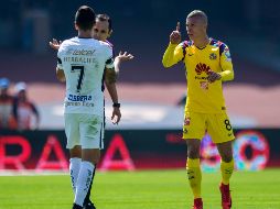 Uribe dejó la cancha al minuto 88 del partido contra Pumas. MEXSPORT/ARCHIVO