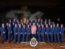 La fotografía fue tomada previo al duelo de la fecha dos contra Cruz Azul. TWITTER / @chivas