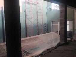 El recinto continúa con sus trabajos de acondicionamiento. ESPECIAL