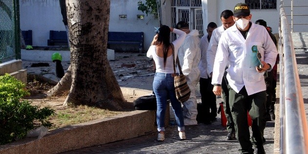 Cuatro muertos y &nbsp;42 los heridos, por ataque a polic&iacute;a de Colombia