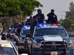 La PGJE y las policías municipales de la región implementaron un operativo la madrugada de este sábado en la comunidad de Tecocomulco, a la altura de Palo Hueco. NTX / ARCHIVO