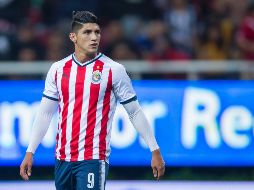 Alan Pulido anotó el único gol de Chivas. MEXSPORT/C. Marchena