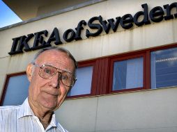 Kamprad, una de las 500 personas más ricas del mundo según la revista Forbes, levantó de la nada la mayor cadena de muebles del mundo. EFE/C. Bresciani