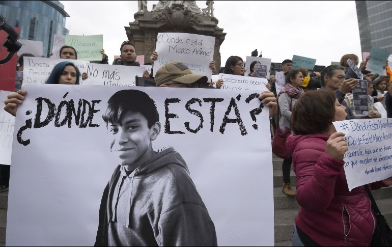 Las autoridades capitalinas reiteraron su voluntad para continuar con la búsqueda del joven desaparecido. AFP / A. Estrella