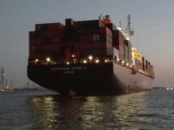 Dentro del navío se logró ubicar unas tulas que contenían 185 paquetes con cocaína pura. NTX/ ESPECIAL