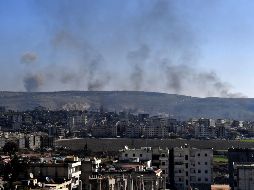 Los ataques del régimen sirio tuvieron como objetivo la localidad de Masaran. AFP/G. Ourfalian