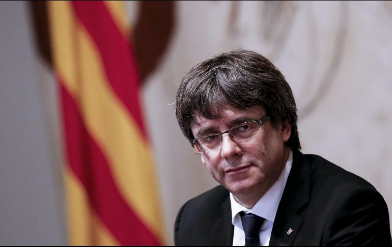 Puigdemont tiene una orden de detención en España, ya que está reclamado por la Justicia por los presuntos delitos de sublevación y rebelión. AFP/P. Barrena