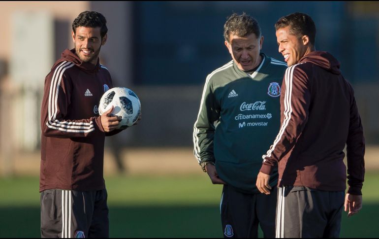 Al no ser fecha FIFA, Juan Carlos Osorio tuvo que echar mano de jugadores de la Liga MX, así como de los hermanos Dos Santos y Carlos Vela, quienes están por empezar temporada en la MLS. MEXSPORT / C. De Marchena