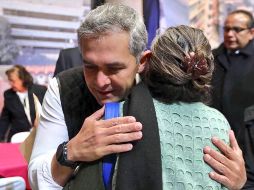 A través de su cuenta de Twitter, el Presidente ofrece el pésame al jefe de Gobierno. TWITTER / @ManceraMiguelMX