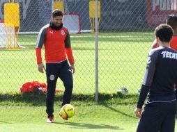 En la práctica de este martes en Verde Valle, se pudo apreciar al zaguero central Jair Pereira. EL INFORMADOR / J. Robles