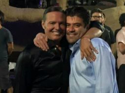 En el programa, relató el encuentro en Acapulco y mostró una fotografía en la que ambos aparecen juntos. ESPECIAL/HOY