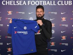 El galo compartirá la delantera del equipo azul con el español Álvaro Morata. TWITTER / @ChelseaFC