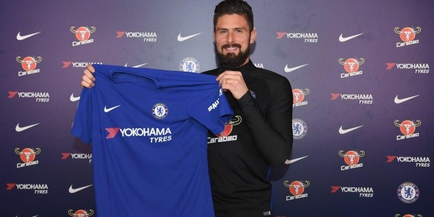 Olivier Giroud es nuevo jugador del Chelsea