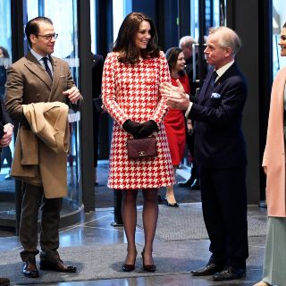 Los duques de Cambridge visitan una escuela de diseño en Estocolmo