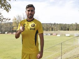 Aunque su posición preferida es la de defensa central, Vidrio fue habilitado como lateral, posición que no desconoce. EL INFORMADOR/ARCHIVO