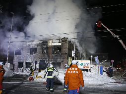 Tras el suceso, ocho hombres perdieron la vida así como tres mujeres, a quienes no se ha identificado. AP/ Y. Shino