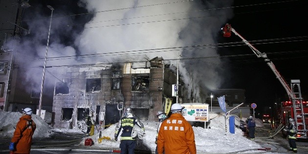Incendio en residencia para mayores en Jap&oacute;n deja 11 muertos