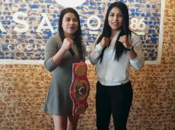 Cetro en juego. Montserrat Alarcón (izquierda) expondrá su corona ante Arely Muciño. EL INFORMADOR/D. Reos