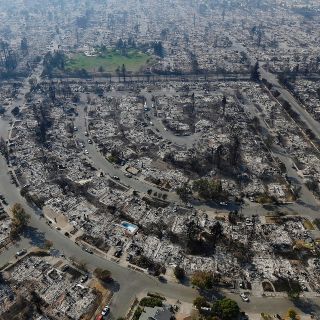 Revelan alto costo de incendios en California en 2017