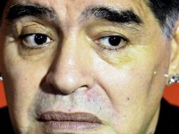Maradona no puede entrar a Estados Unidos desde el Mundial de 1994, cuando dio positivo en un examen antipoping. AFP / ARCHIVO