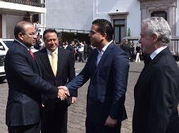 El secretario de Gobernación garantizó que las atribuciones de la dependencia serán cumplir estrictamente con la ley, ayudar a fortalecer al árbitro electoral y al TEPJF. TWITTER / @navarreteprida