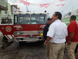 La menor fue trasladada a un centro médico para recibir atención por la gravedad de sus quemaduras. ESPECIAL/