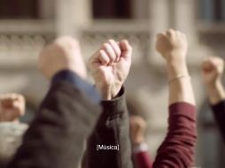 El Panal hizo uso del símbolo del silencio que fue utilizado por la ciudadanía durante los trabajos de rescate tras el sismo de 19 de septiembre. TWITTER / @NuevaAlianza