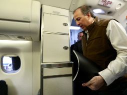 El miércoles pasado, Meade Kuribreña señaló que los grandes proyectos del país no se pueden detener por obsesiones. SUN / A. Ojeda