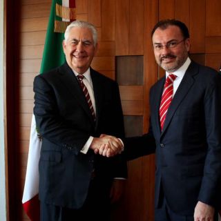 Videgaray se reúne con secretario de Estado de EU, Rex Tillerson