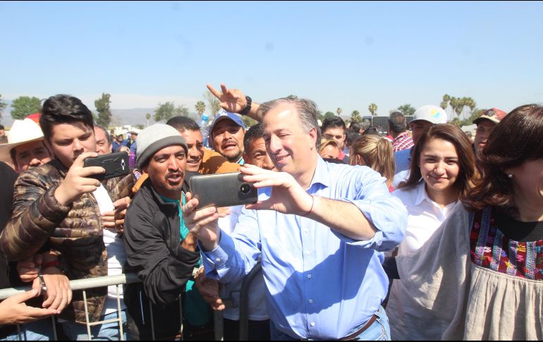 Meade visitó Tala, Jalisco, donde encabezó el Foro Puntos de Encuentro: Por un campo próspero. EL INFORMADOR / G. Gallo