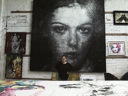 La pintora jalisciense ya se prepara para regresar a Italia con dos proyectos distintos. EL INFORMADOR/G. Gallo