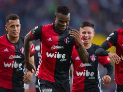 Jaine Barreiro anotó por parte de Atlas al 45' y al 70'. MEXSPORT / C. de Marchena