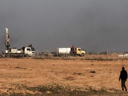 El ataque se tomó en represalia por el lanzamiento de un cohete. AFP/S. Khatib