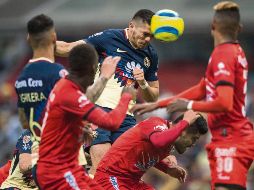 El nuevo ídolo. Henry Martin marcó un triplete en la goliza del América a Lobos BUAP. MEXSPORT