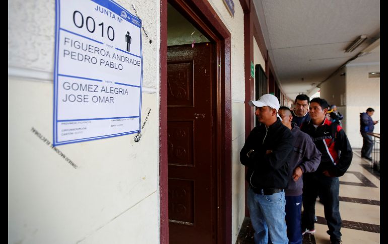 Al proceso electoral están llamados 13.026.598 ecuatorianos en las 24 provincias del país.  EFE/ J. Jácome