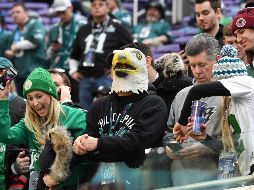 Los aficionados de Filadelfia quieren celebrar su primer título de la NFL. AFP/T. A. Clary