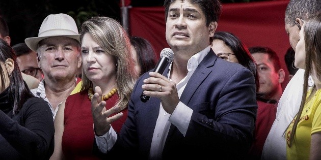 Carlos y Fabricio Alvarado ir&aacute;n a segunda vuelta en Costa Rica