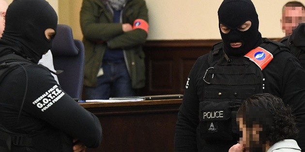 Abdeslam se niega a declarar ante el Tribunal de Bruselas