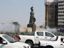 El incidente no dejó lesionados, ni causó fuertes conflictos viales. ESPECIAL/ARCHIVO