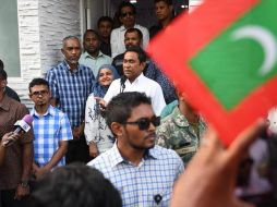 El presidente Abdulla Yameen ha expresado su desaprobación a un revés de la Corte al respecto de la reinstalación de diputados. FACEBOOK / presidencymv